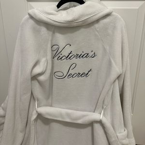 White Victoria secret robe